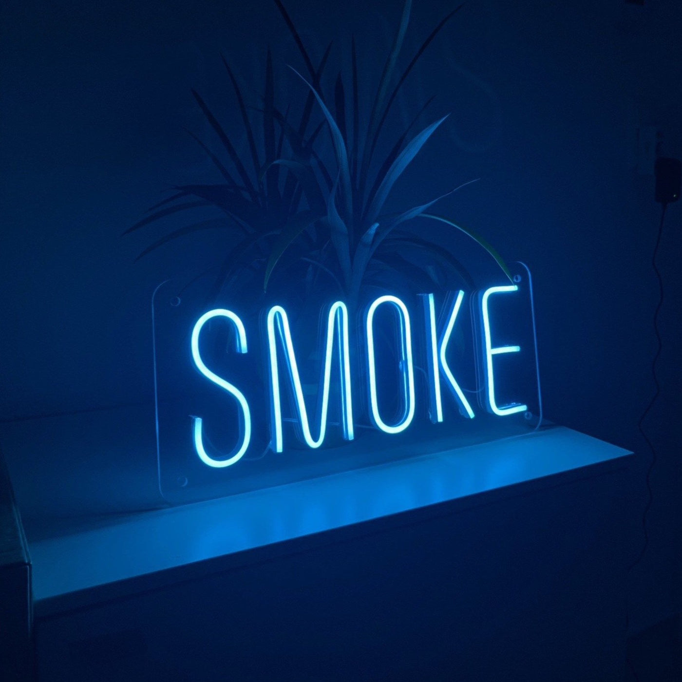 "SMOKE" Neonschild / Box