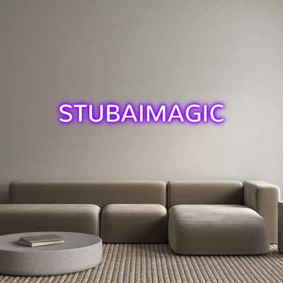 Custom Neon: STUBAIMAGIC