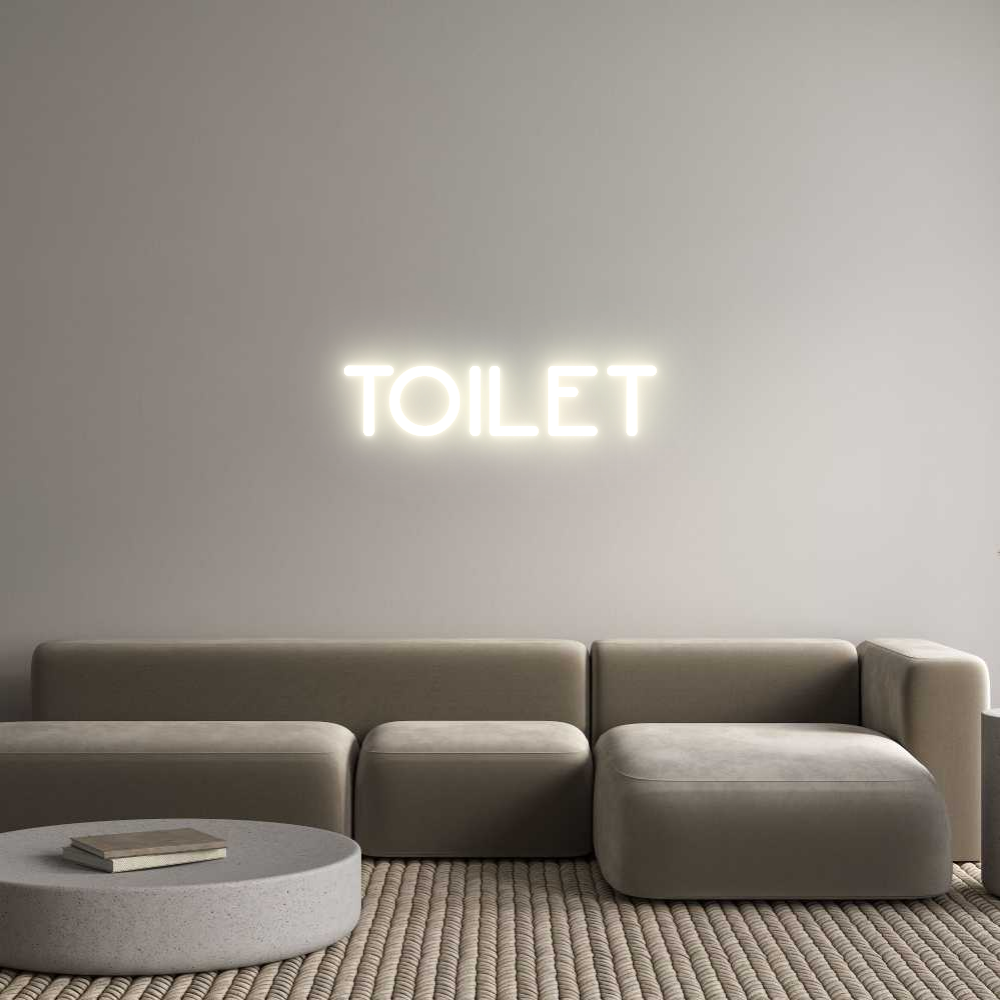 Custom Neon: TOILET