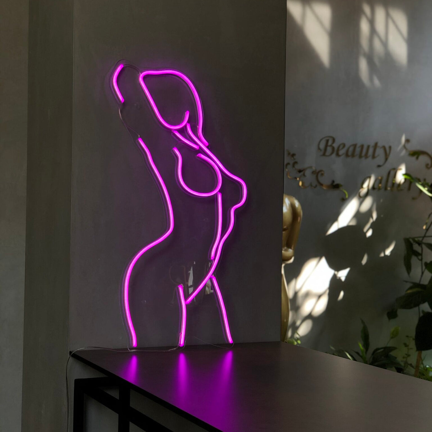 "Female Body" Led neon sign