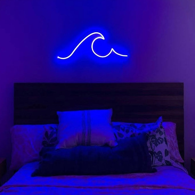 "Wave" Led neon sign