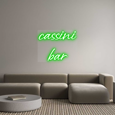 Custom Neon: cassini
bar