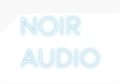 Custom Neon: noir 
audio