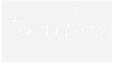 Custom Neon: terorrboy