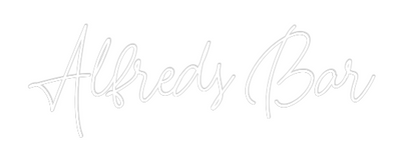 Custom Neon: Alfreds Bar