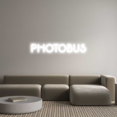 Custom Neon: PHOTOBUS