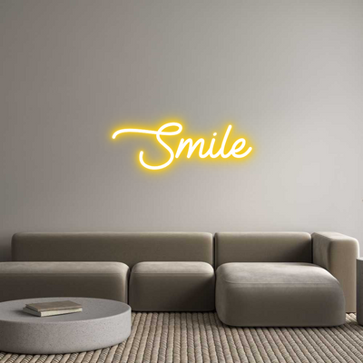 Custom Neon: Smile