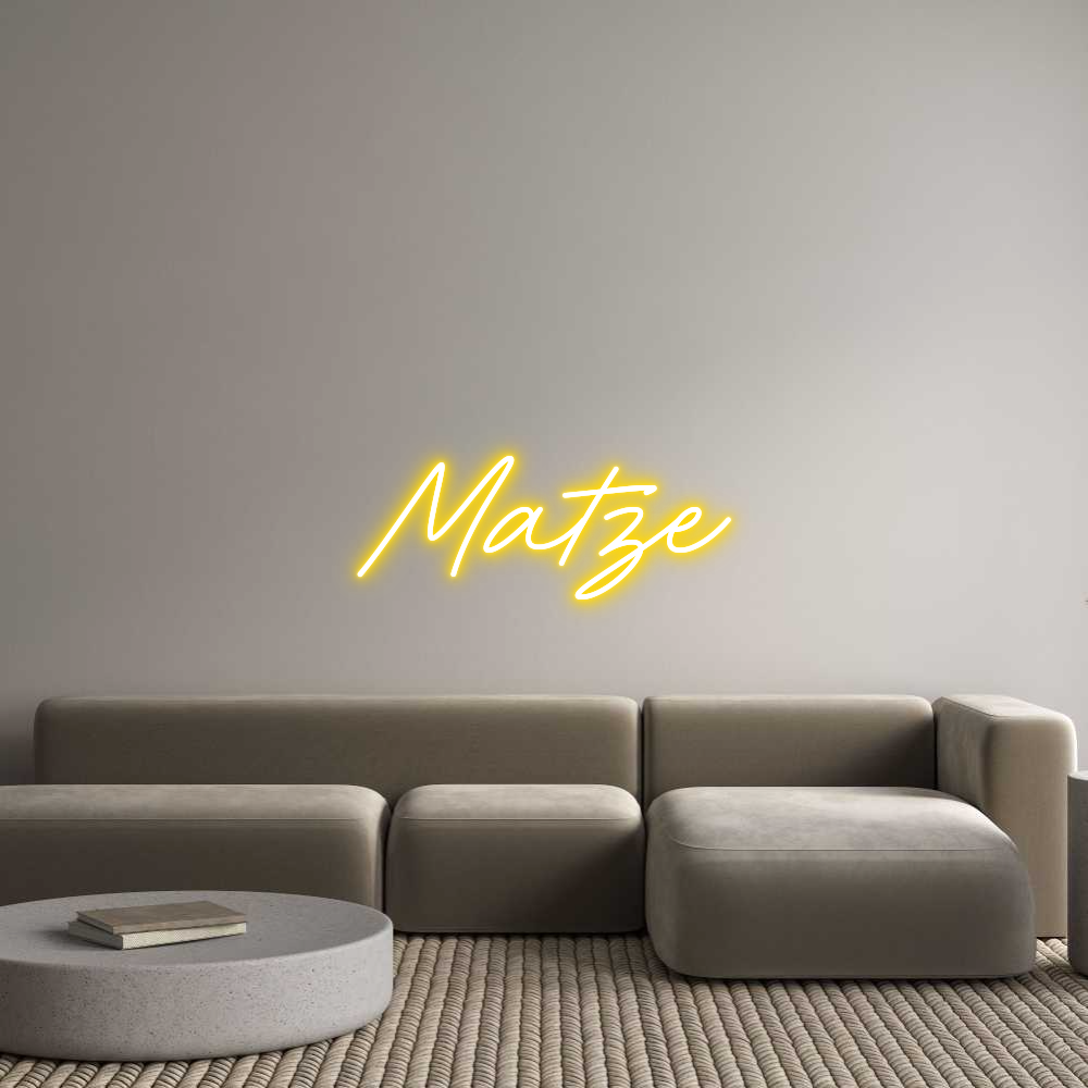 Custom Neon: Matze