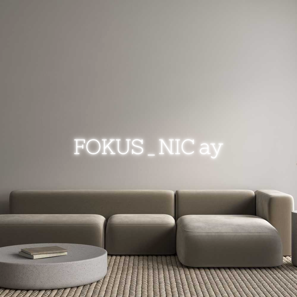 Custom Neon: FOKUS_NIC ay