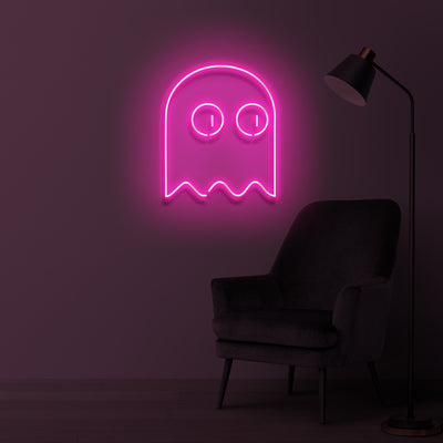 "Gamer Ghost" Led neon sign
