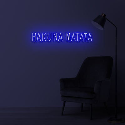 "Hakuna Matata" Led neon sign