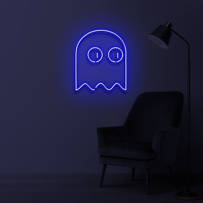 "Gamer Ghost" Led neon sign