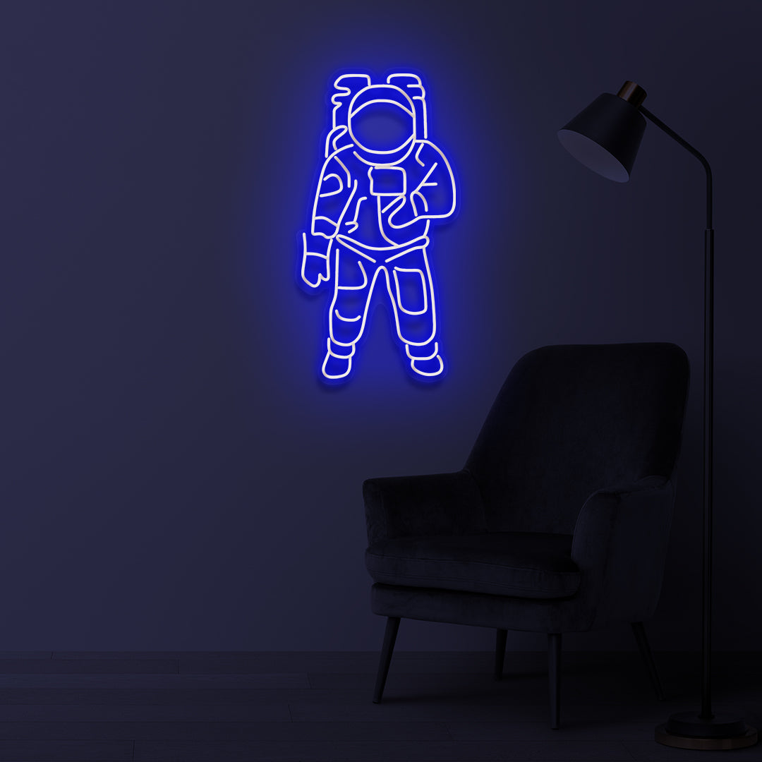 "Astronaut" LED Neonschild