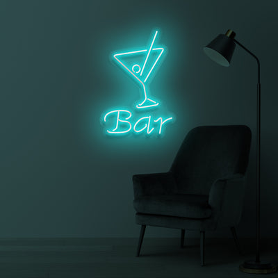 "DRINK+BAR" LED Neonschild