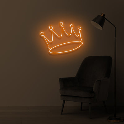 "Crown" LED neon sign