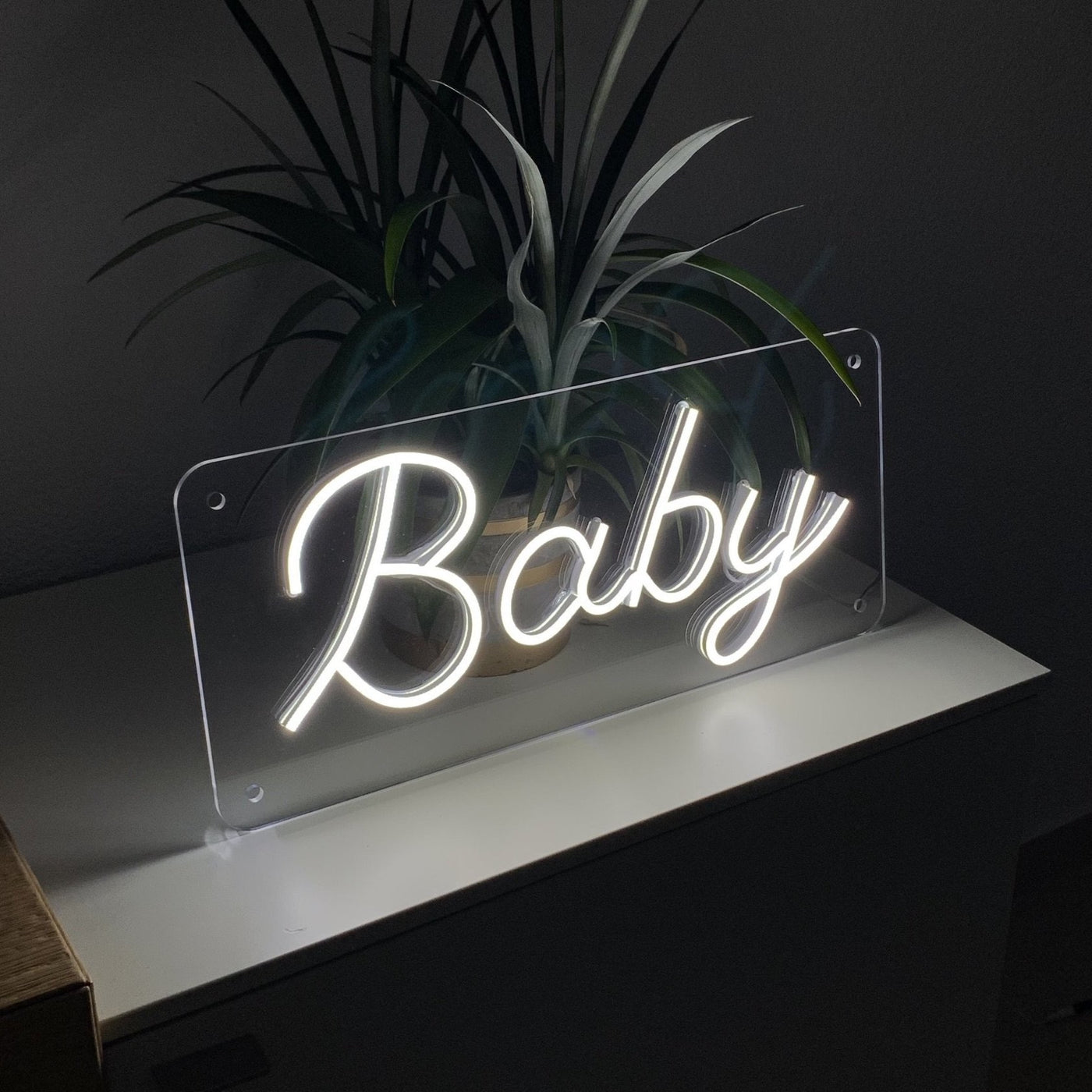 "Baby" Neonschild / Box